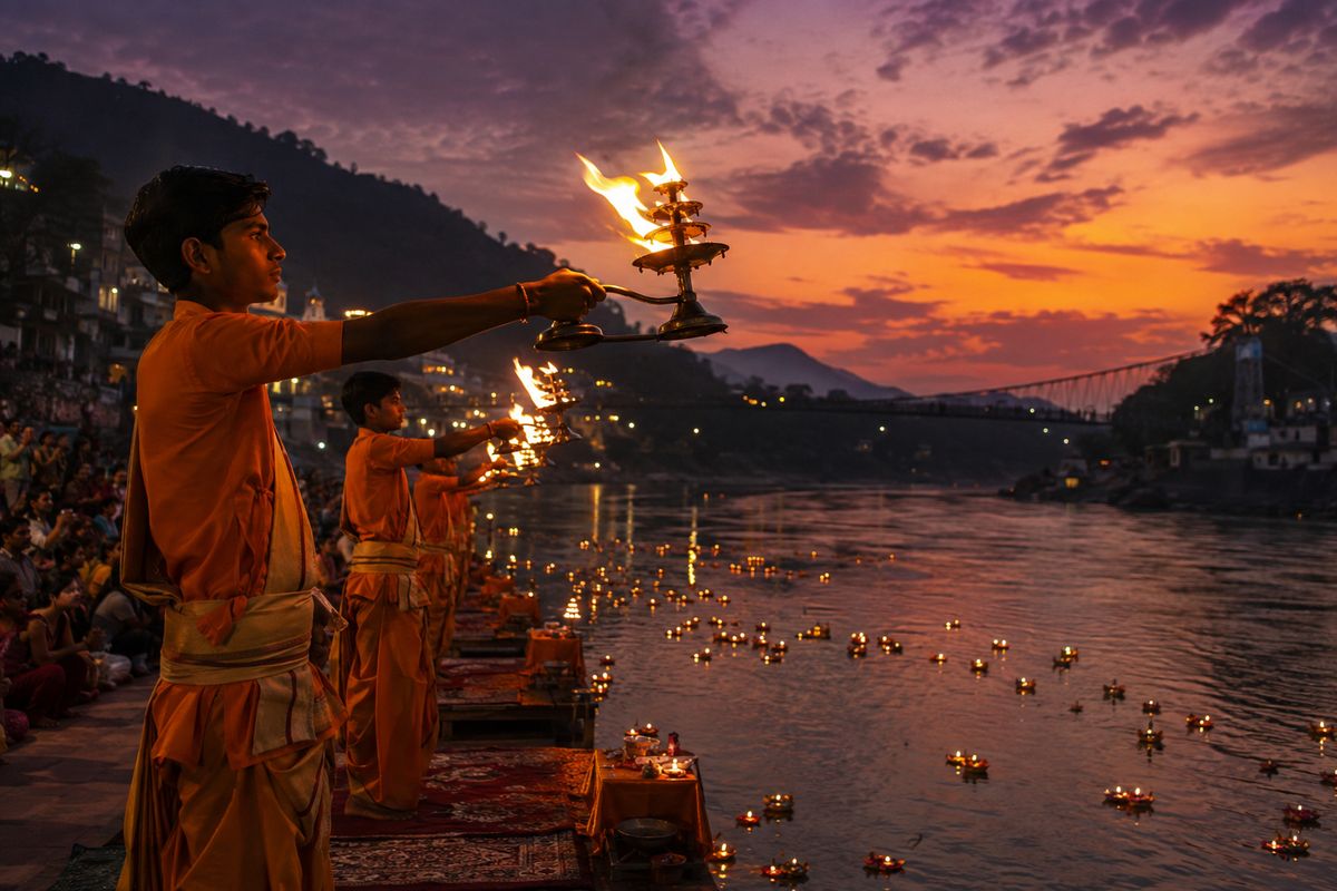 Triveni Ghat, Rishikesh